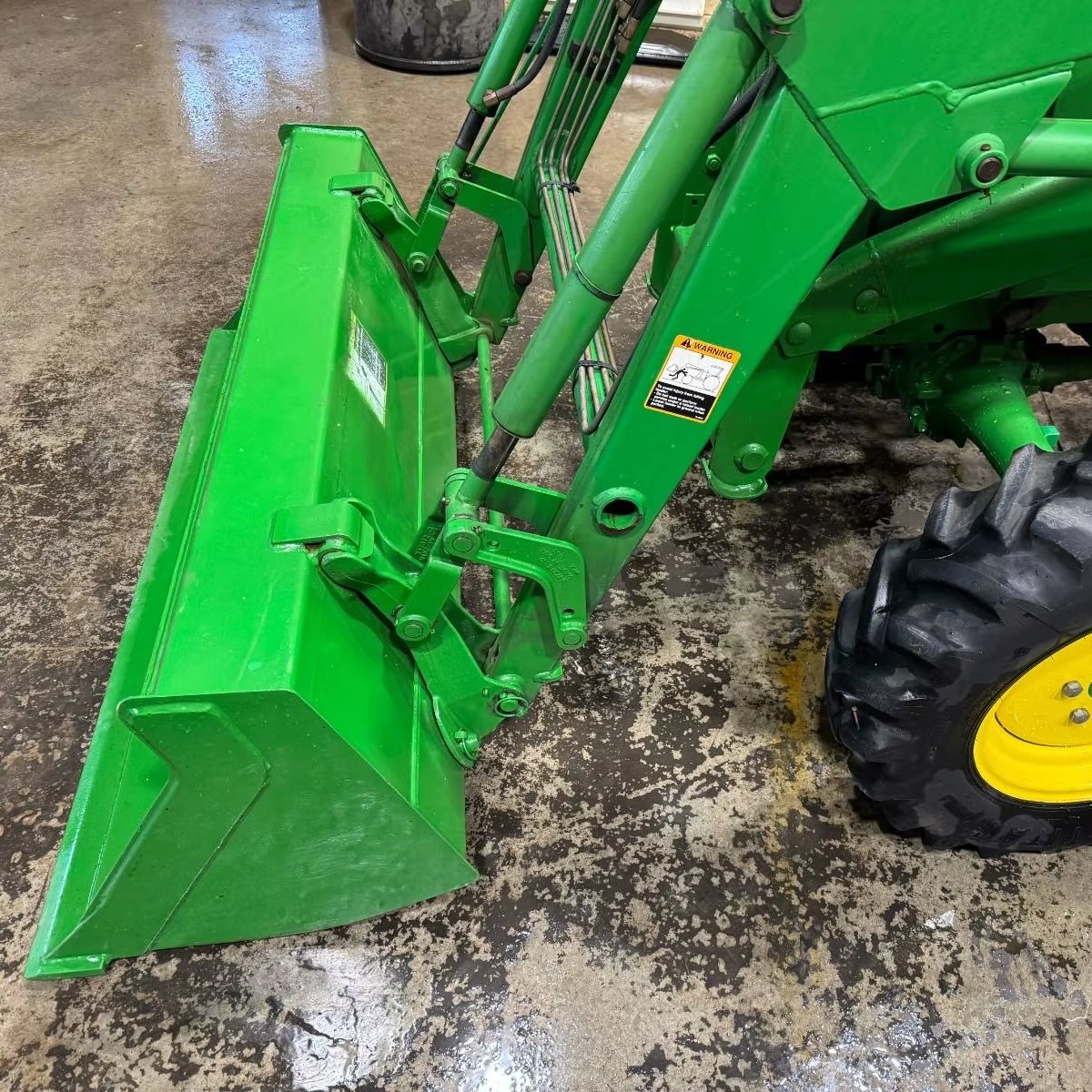 Mini Jhon Deer 430 4WD Small Farm Tractor with Front Loader for Farm Use