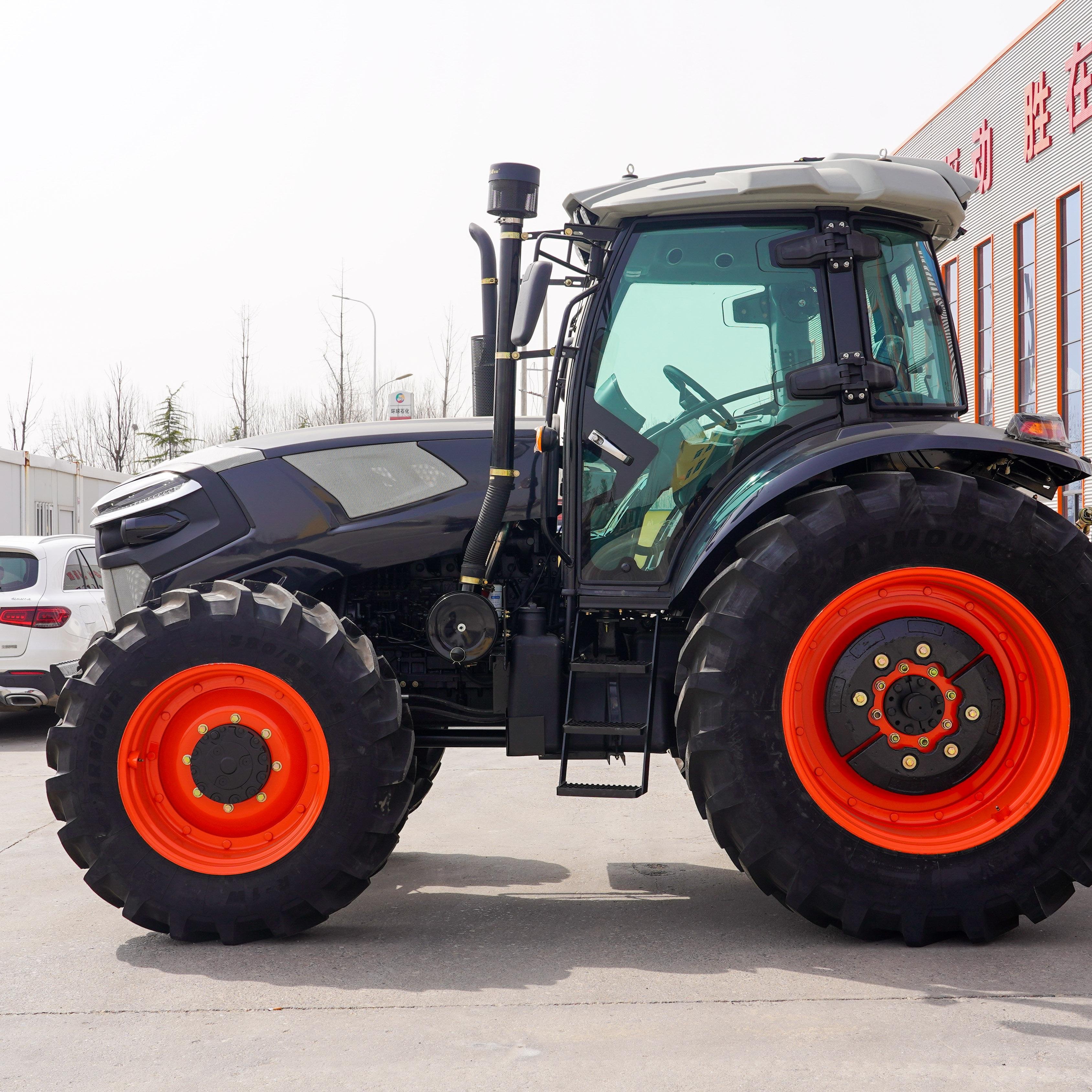 Multifunctional 4WD Wheel Tractor with 80HP-200HP Motor Diesel Fuel Crawler Drive for Orchard Use New & Used Condition