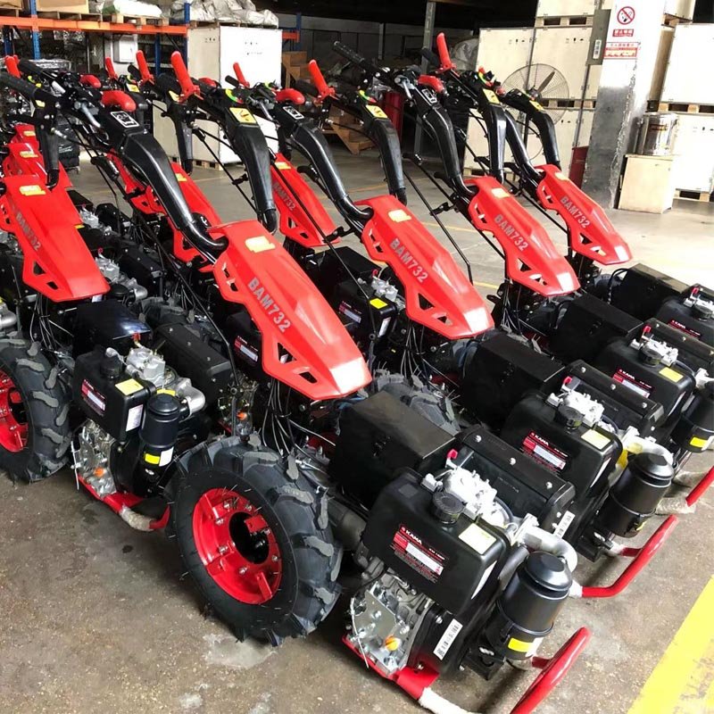 BCS Technology Two-wheel Tractors with Rotary Harrow for Agriculture and Gardening