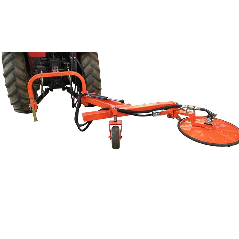 Mini Tractor Handle Grass Cutting Machine with Wheel