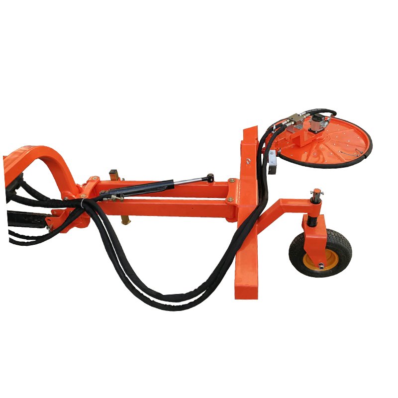 Mini Tractor Handle Grass Cutting Machine with Wheel