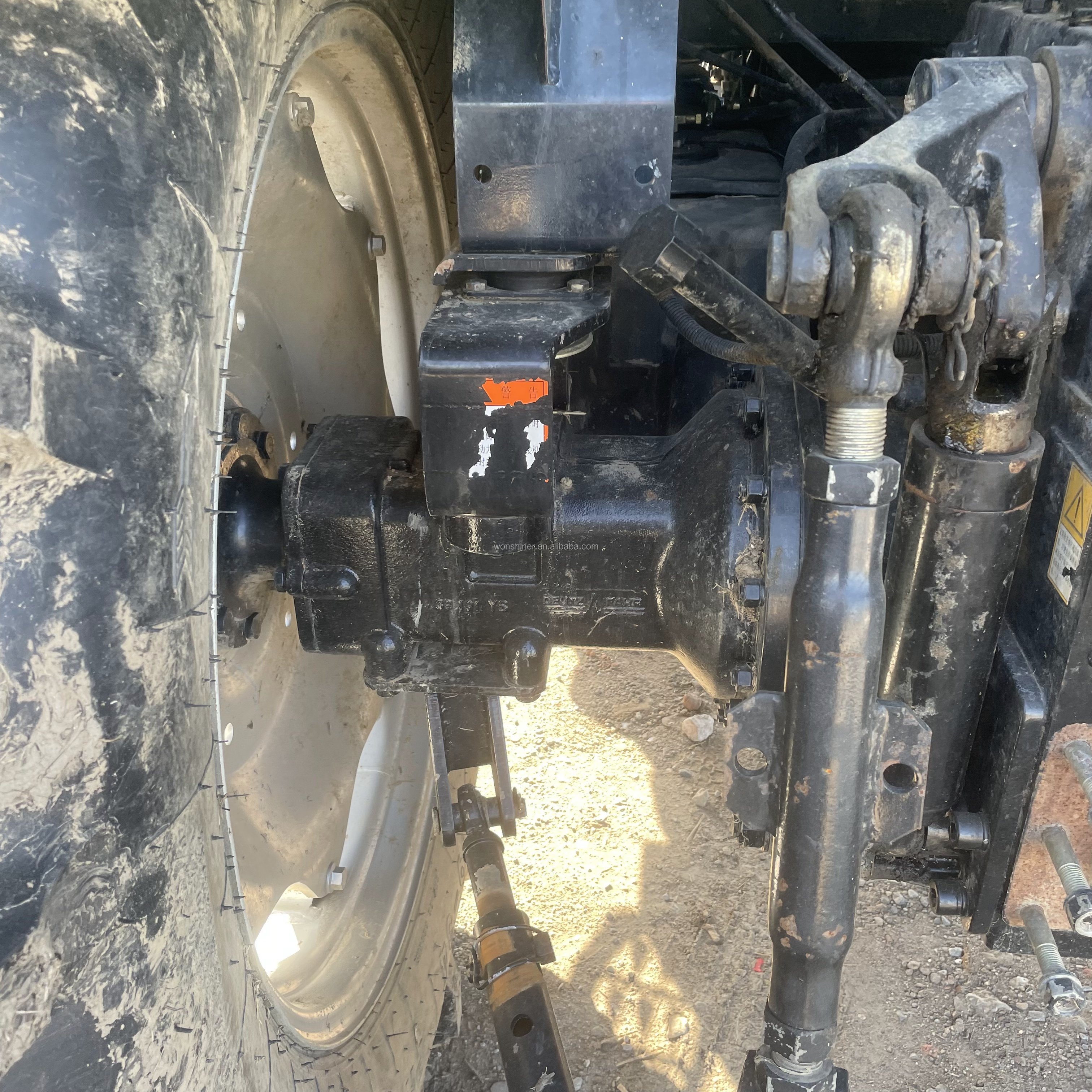 High Horsepower Used Farm Tractor, John Deeree 6B-1204 Series, Good Overall Condition Suitable for Farm Use
