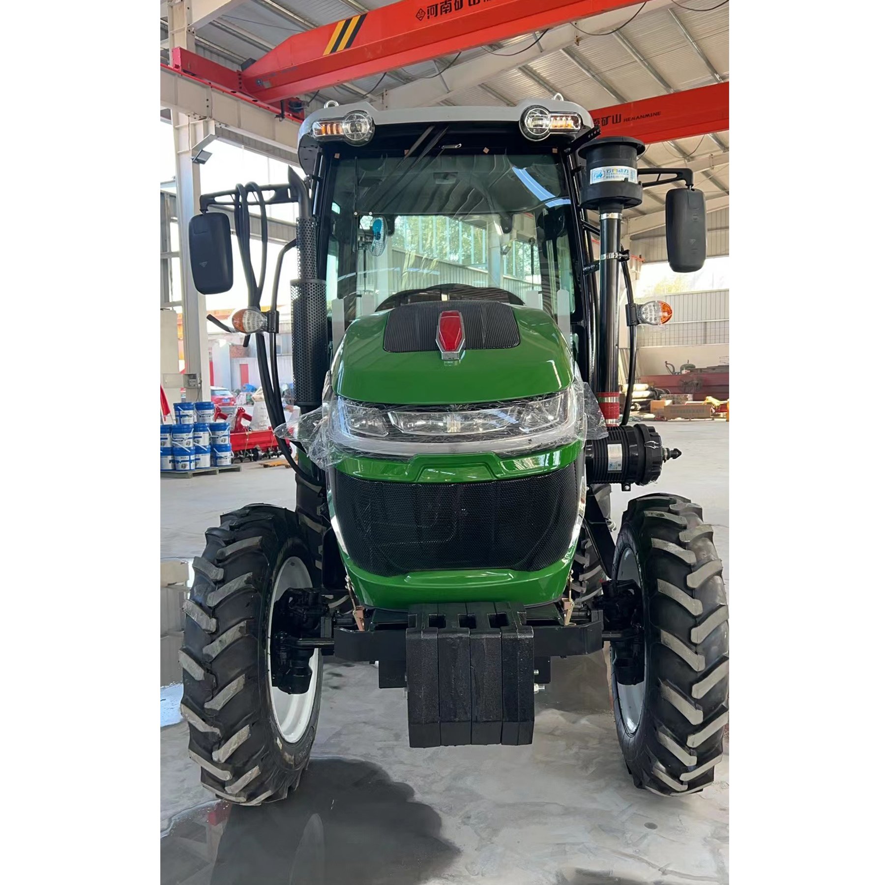 Chinese Farm Tractor All Hydraulic Steering 4*4 Mini Tractor Trucks for Agriculture