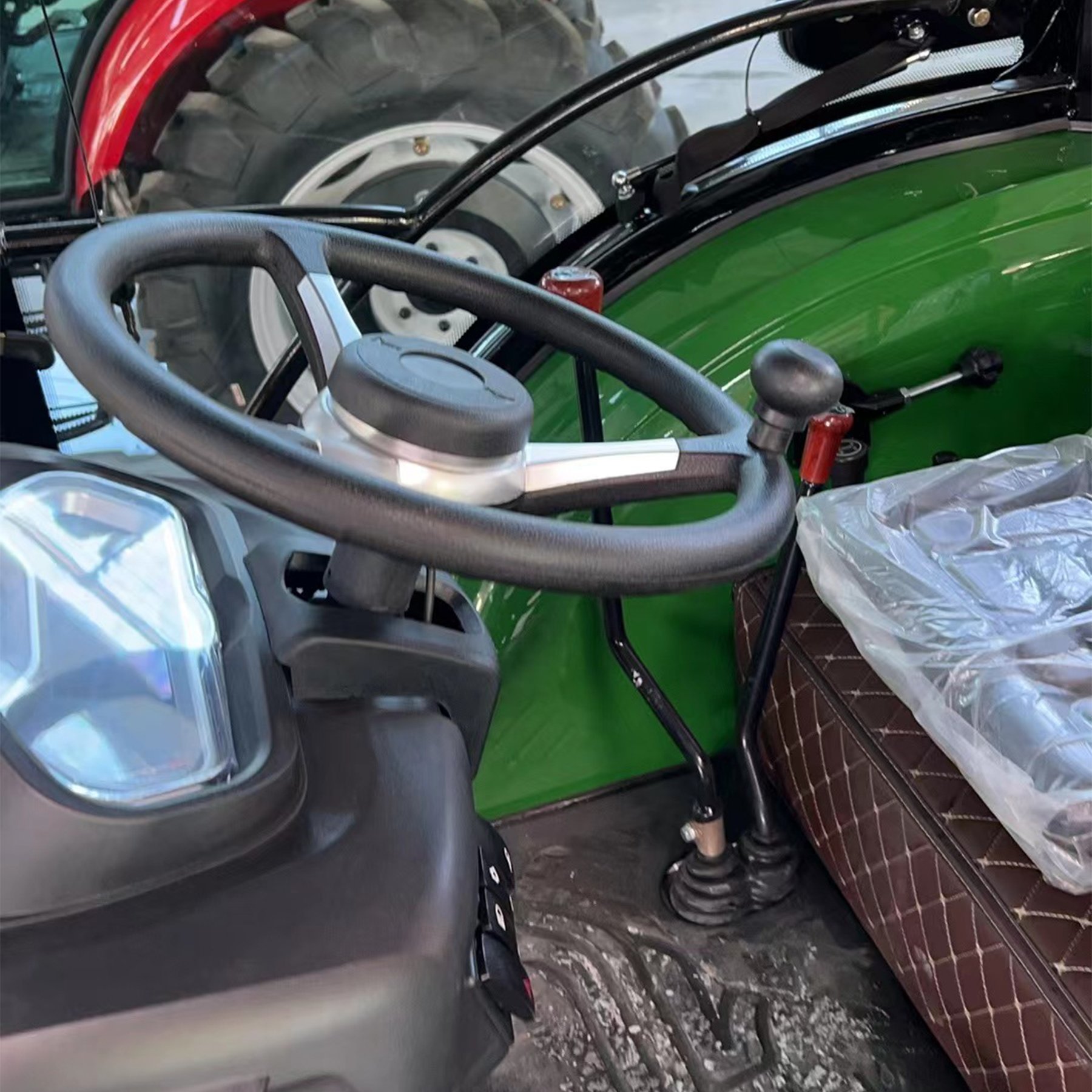 Chinese Farm Tractor All Hydraulic Steering 4*4 Mini Tractor Trucks for Agriculture