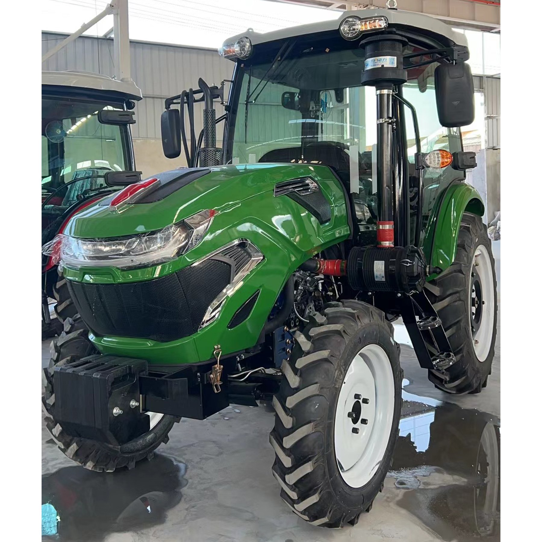 Chinese Farm Tractor All Hydraulic Steering 4*4 Mini Tractor Trucks for Agriculture