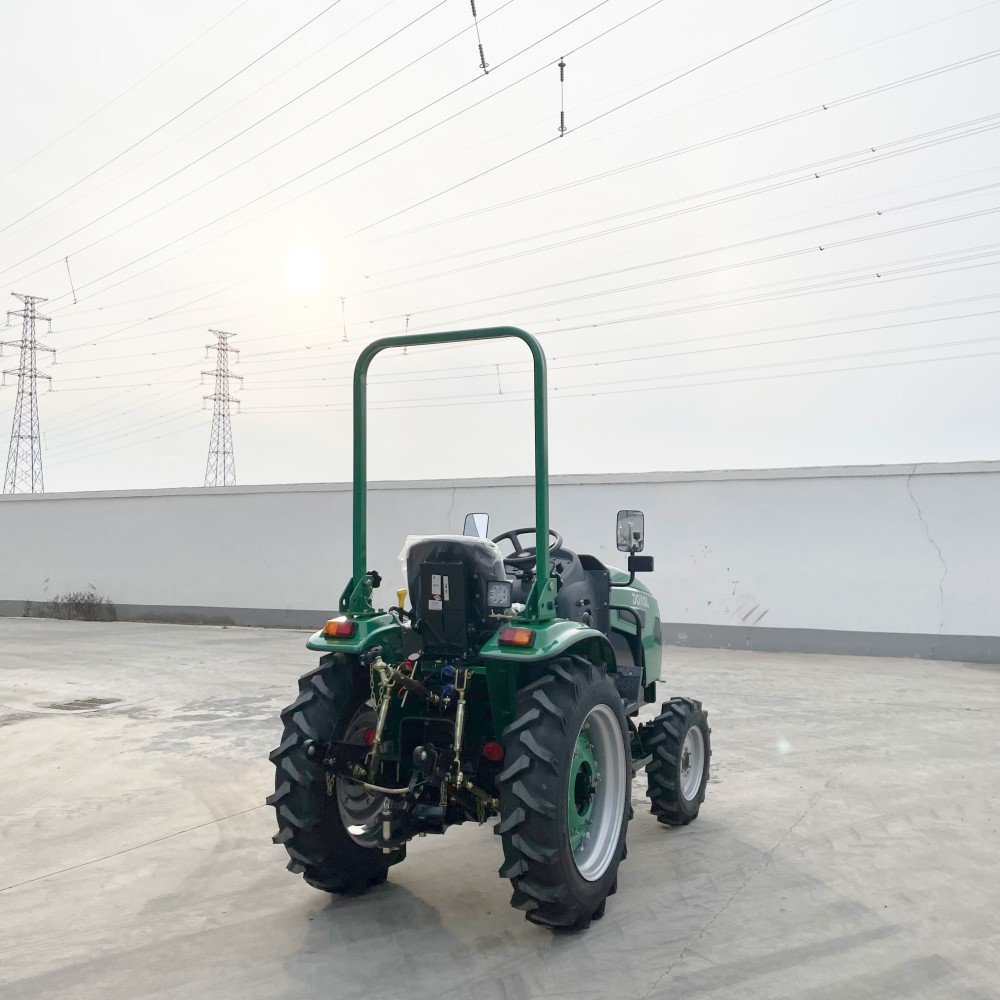 Compact 254ET Mini 4x4 Electric Starter Tractor Small Farm Machine 25HP