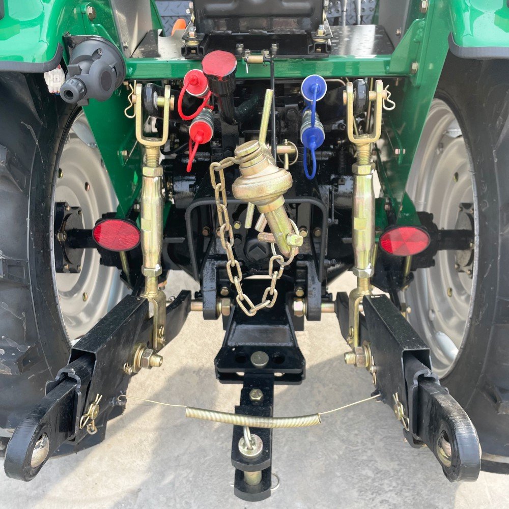 Compact 254ET Mini 4x4 Electric Starter Tractor Small Farm Machine 25HP