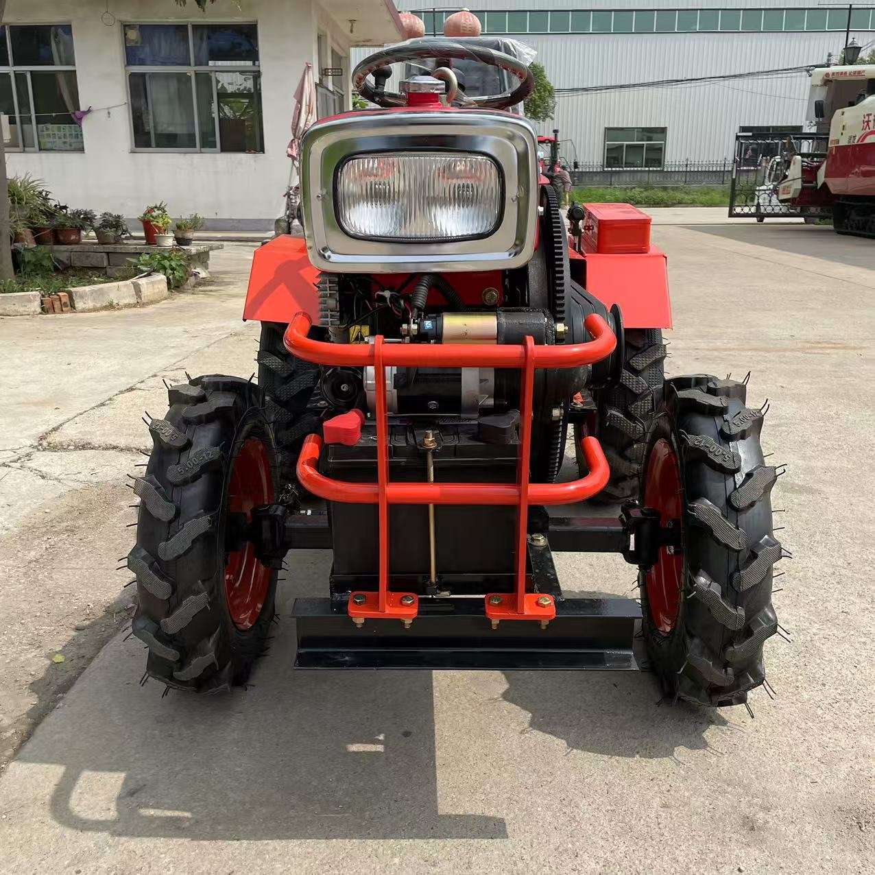 18HP Small Horsepower Mini Family Tractor Two-wheel Farm Tractors Compact Mini for Farming Agriculture Tractors