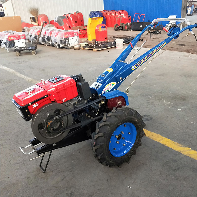 Manual 2 Wheel Walking Price Mini Tractor