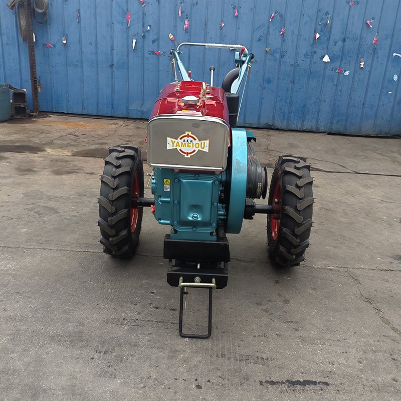 Multifunctional Walking Tractor 12hp 15hp 18hp Diesel Engine 2 Wheel Walk-Behind Agricultural Machinery