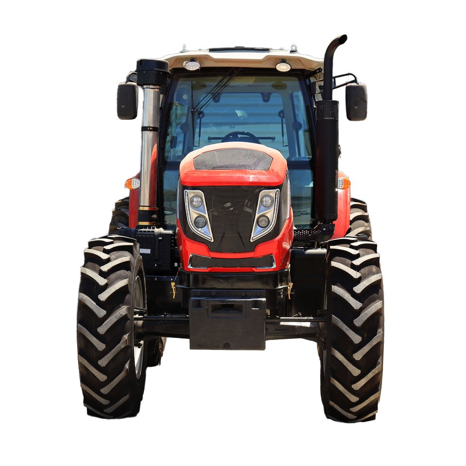 200Hp Wheel Tractor High Power Diesel Model Featuring Pto 850 Rpm and 2600Mm Wheelbase Rear Loader for Agricultural Use