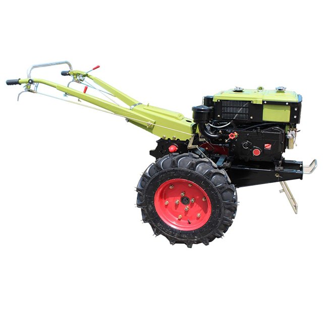Two Wheels Massey Ferguson Tractor Mini Farm Walking Tractors for Agriculture