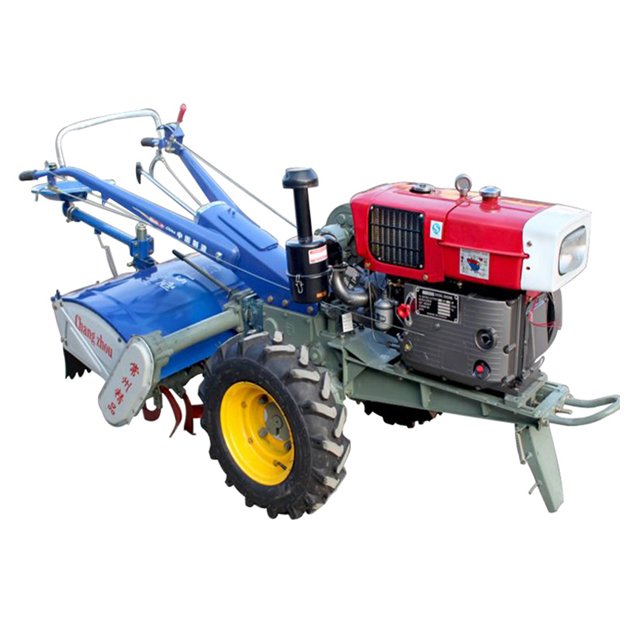 Two Wheels Massey Ferguson Tractor Mini Farm Walking Tractors for Agriculture