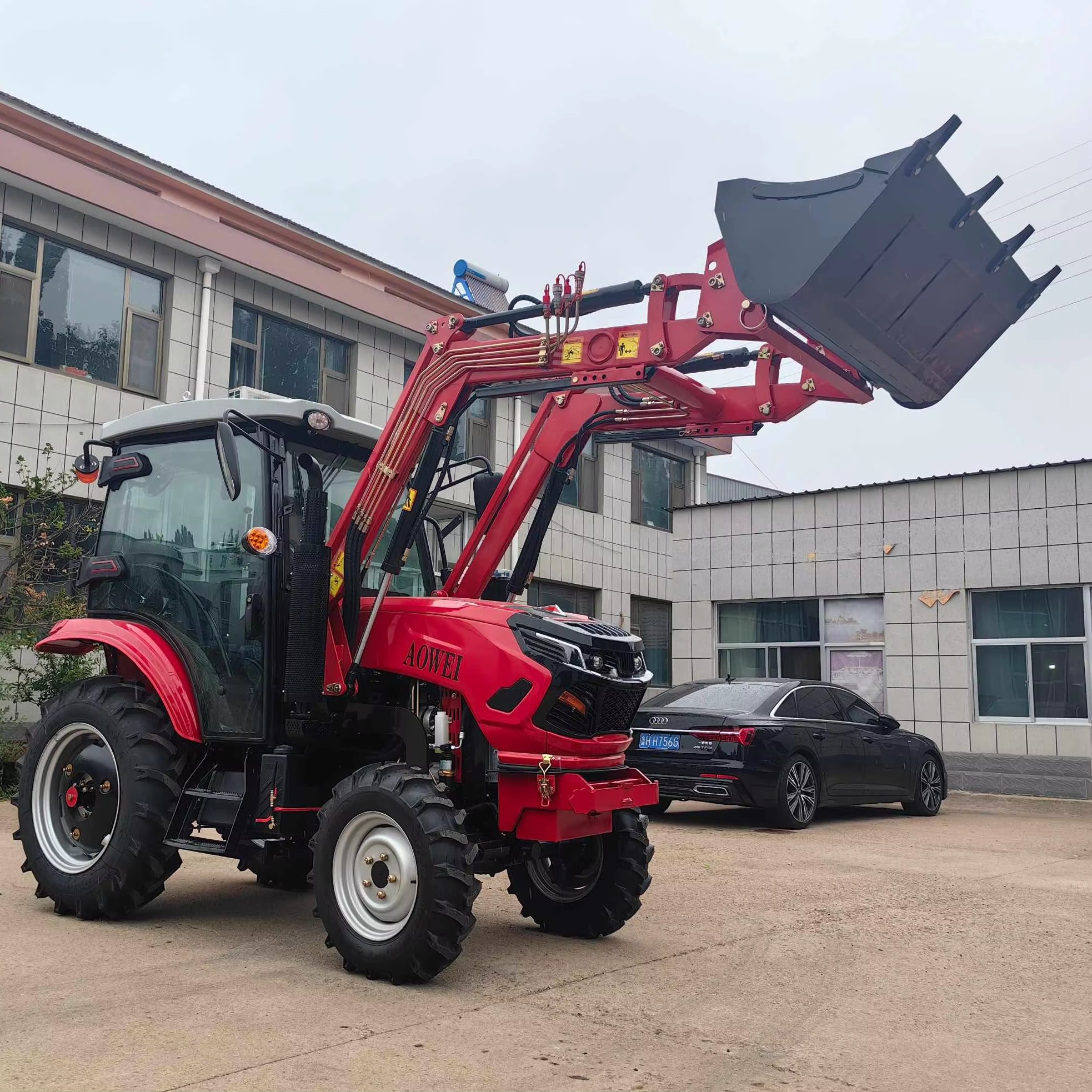 Wheel Tractors Use Lawn Mowers for Grass Cut Bush Cutter Mower Agriculture Farm Tractor Cultivator Tiller