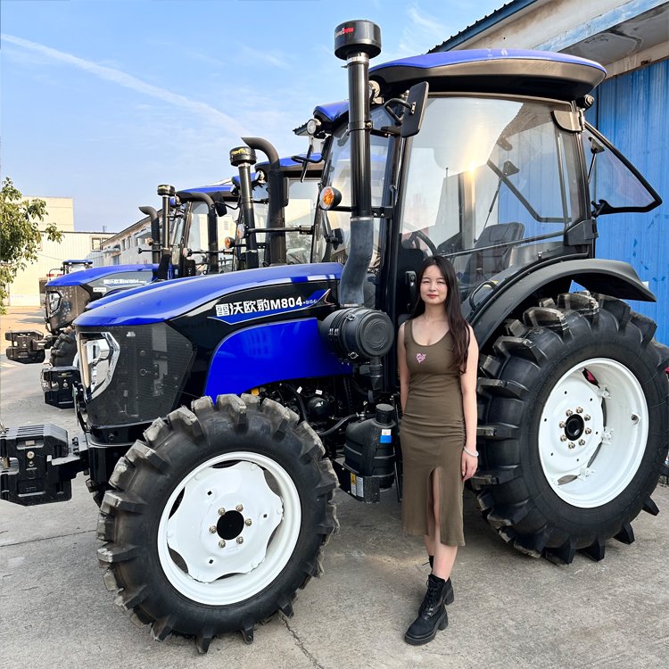 Lovol 50 HP 504 Farm Tractors Agriculture 4x4 Agriculture Mini Tractors for Sell Worldwide Electric Tractor