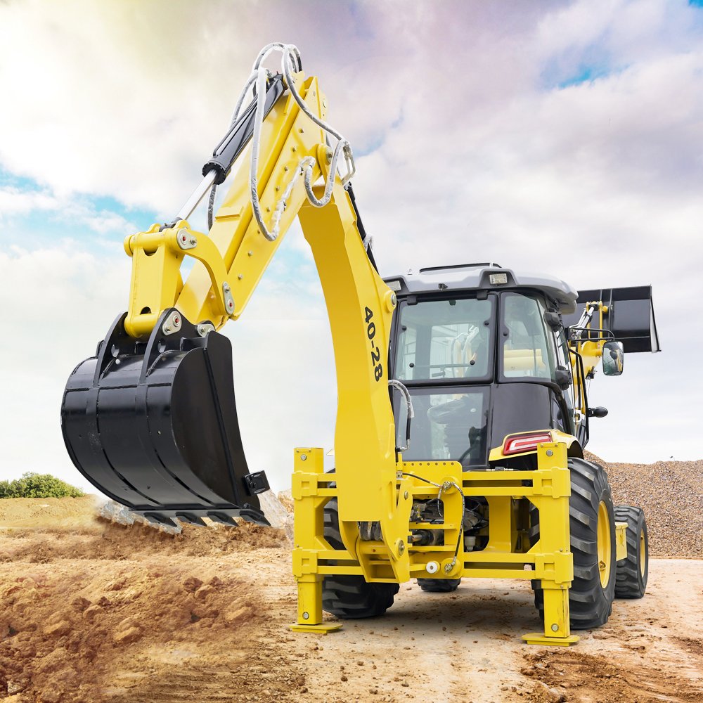 HW20-28 Backhoe Loader Mini Spare Parts 4X4 Compact Tractor