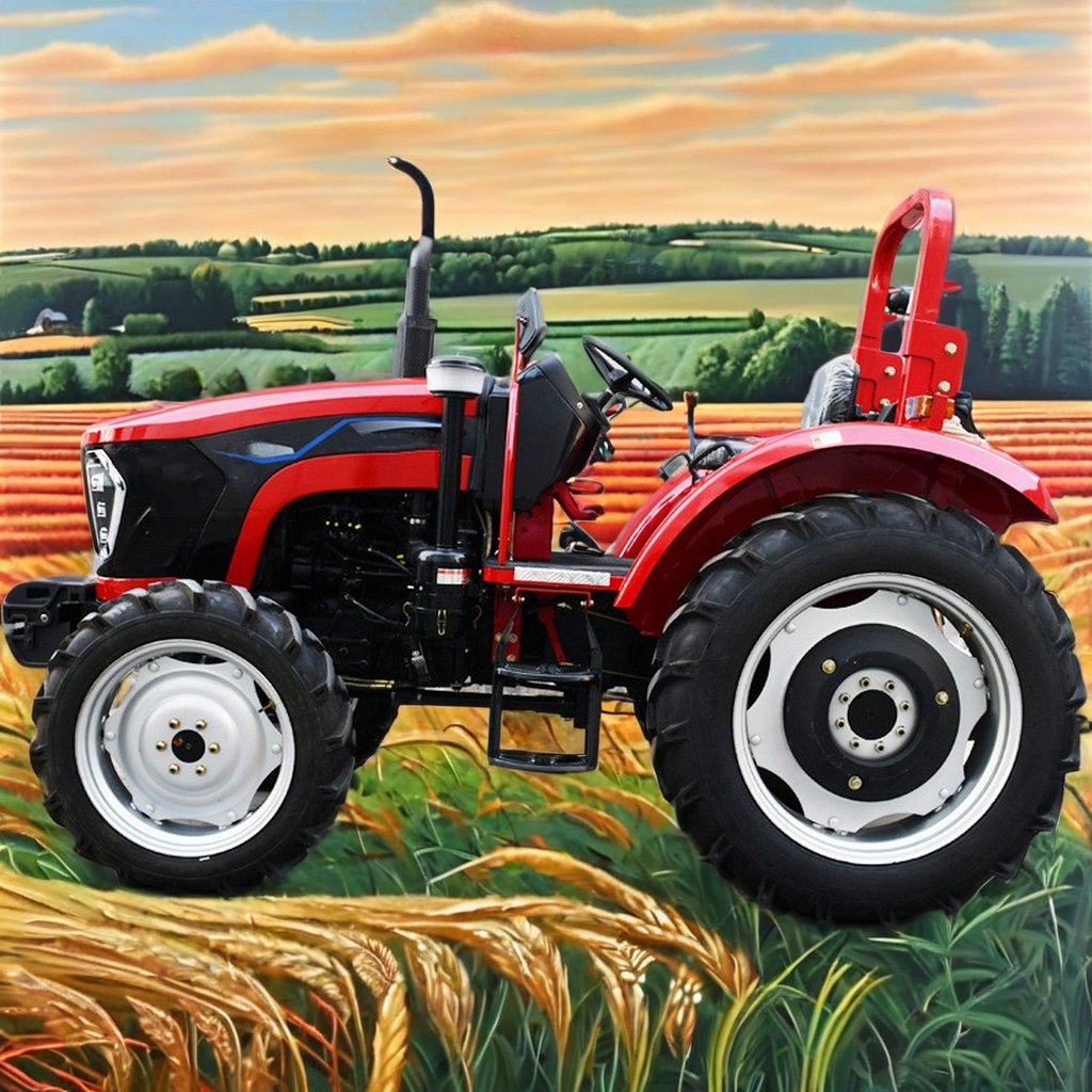 Factory Sales 30HP 35HP 40HP 55HP Tractor Used for Mowing Plowing High Quality Tractor Customizable Colors