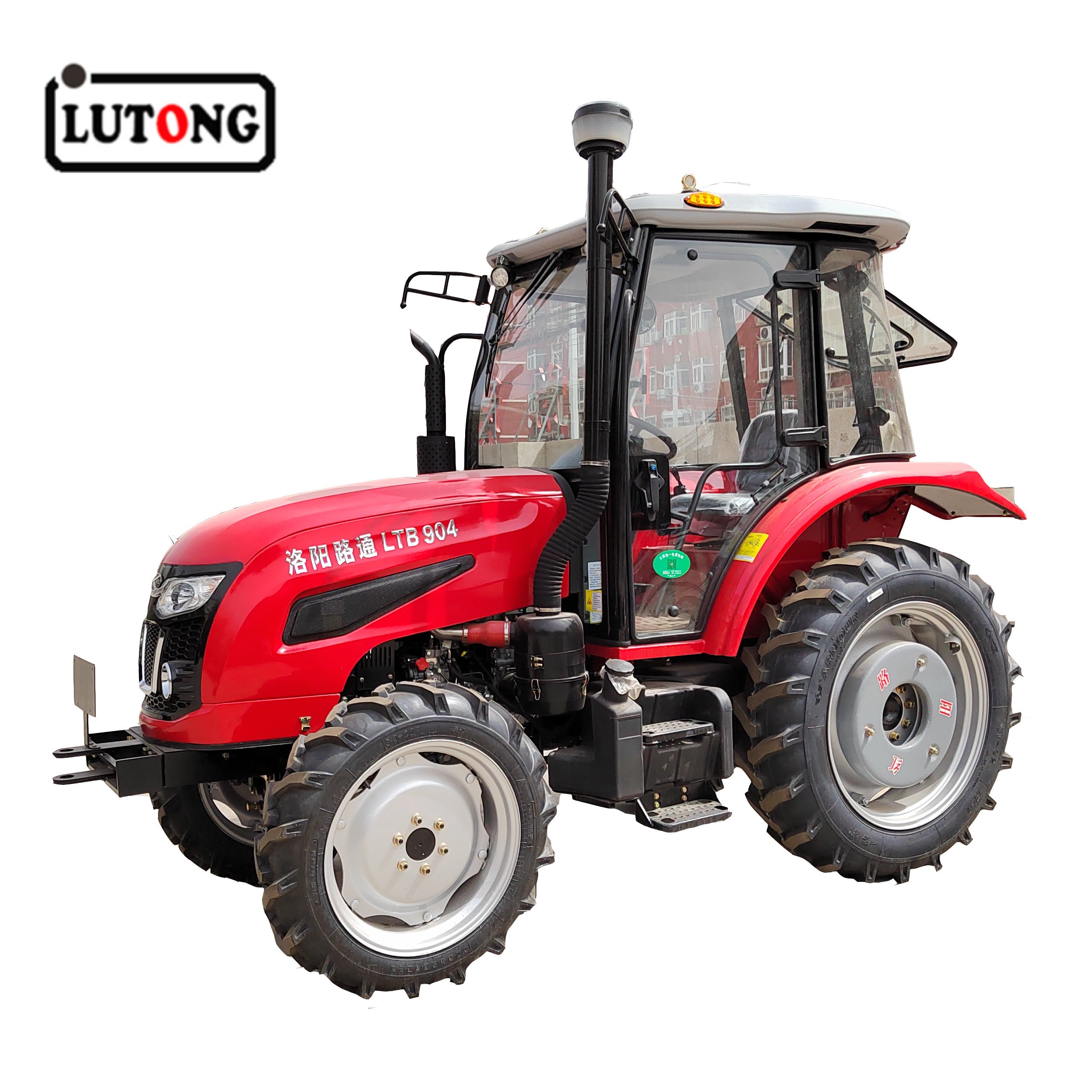200HP 4WD Farm Tractor with Diesel Engine New Used Options Wheeled Farm Equipment with Cabin Gearbox Pump Motor for Agriculture