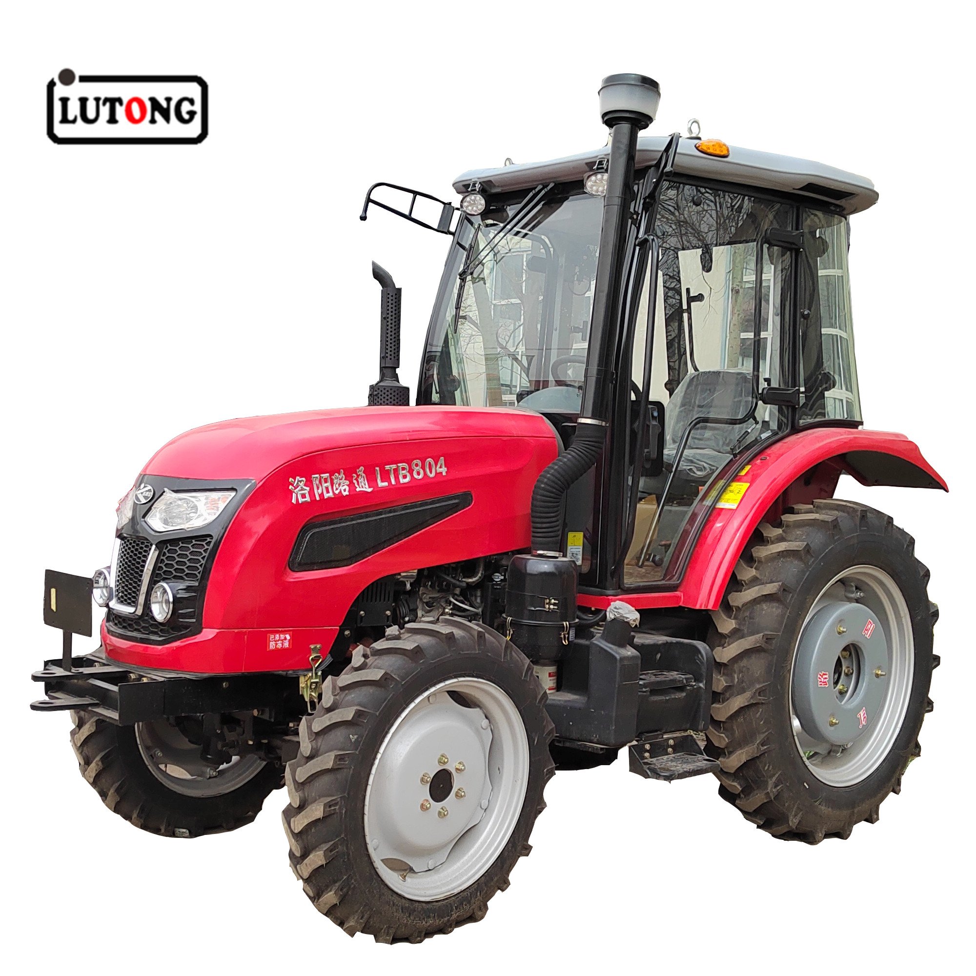 200HP 4WD Farm Tractor with Diesel Engine New Used Options Wheeled Farm Equipment with Cabin Gearbox Pump Motor for Agriculture