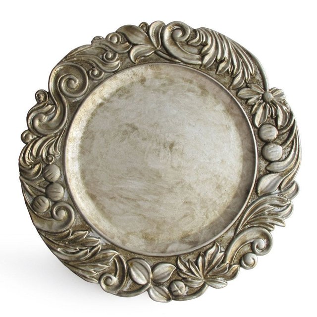 Indian New Design Charger Plates Fashionable Trending Design New Look Service Plates Dinner Set Cheap Price Unique Plate