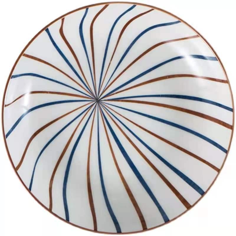 Zogifts Ceramic Dinner Plate Home Party Dish Set Cheap Bulk Restaurant Porcelain Christmas Decorative White Bowls Dinnerware