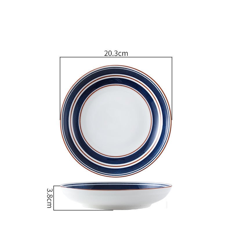 Zogifts Ceramic Dinner Plate Home Party Dish Set Cheap Bulk Restaurant Porcelain Christmas Decorative White Bowls Dinnerware