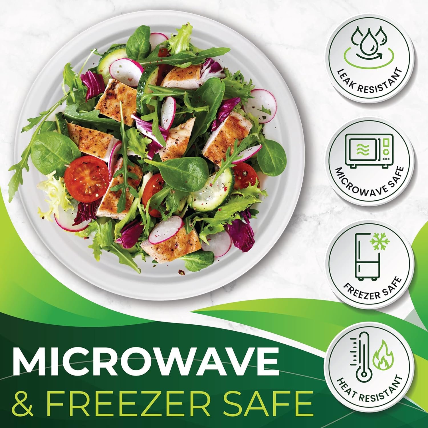 Paper Charger Plates 10 Inch 100% Compostable Custom Label Heavy Duty Disposable Food Container Party Sugarcane Plate Plate Dish