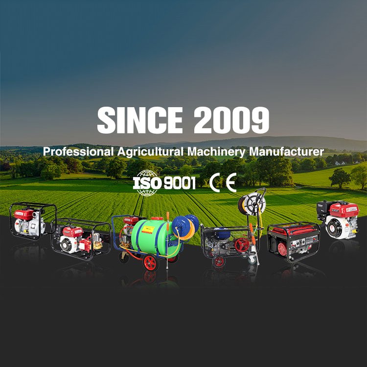 22Mm Htp Trolley Type Portable Agricultural Gasoline Power Sprayer For Irrigation