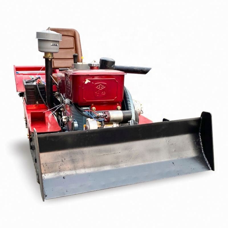 Crawler Agricultural Machinery Farming Equipment Farm Tillers Cultivators Rubber Tractor