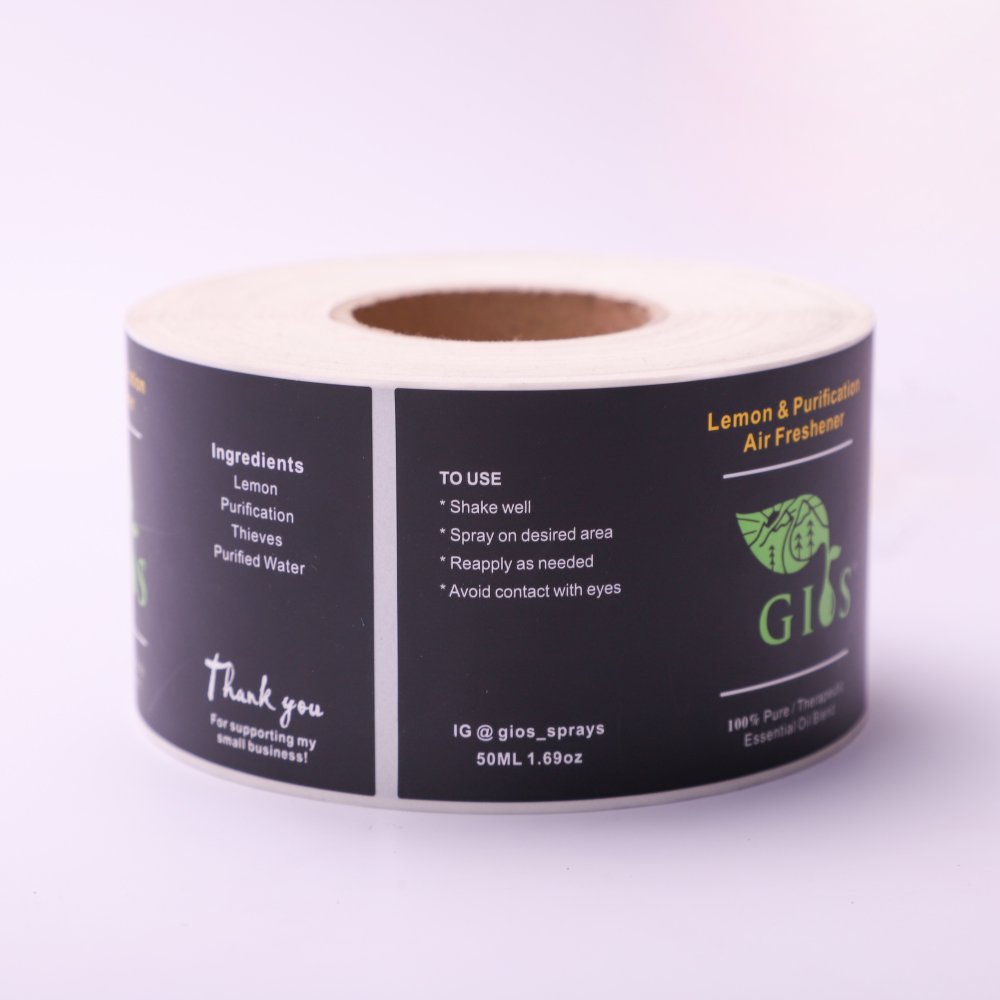 Custom Waterproof Self Adhesive Agricultural Glyphosate Herbicide Label Multilayer Label Paper Sticker Pesticide Bottle Label