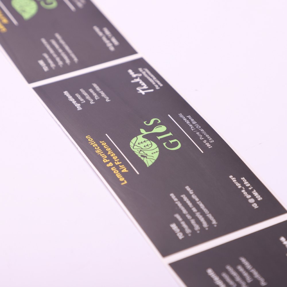 Custom Waterproof Self Adhesive Agricultural Glyphosate Herbicide Label Multilayer Label Paper Sticker Pesticide Bottle Label