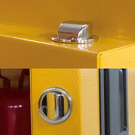 Top Quality All-Steel Chemical Dangerous Goods Secure Storage Cabinet (227L/60Gal) With Safety Padlock