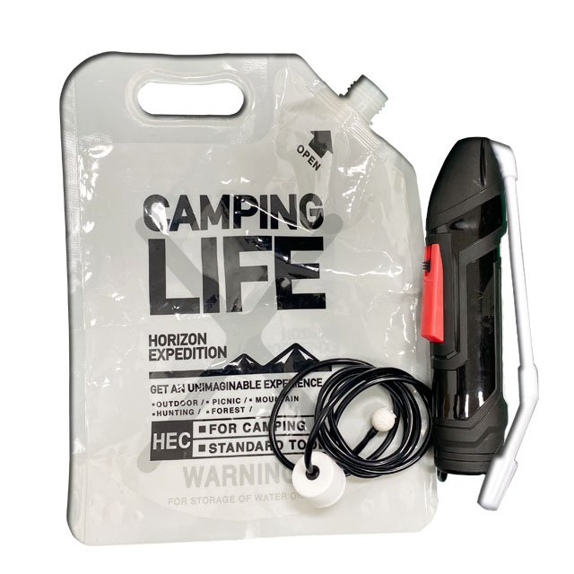 Multi-purpose battery power comfort wand sprayer with water bag