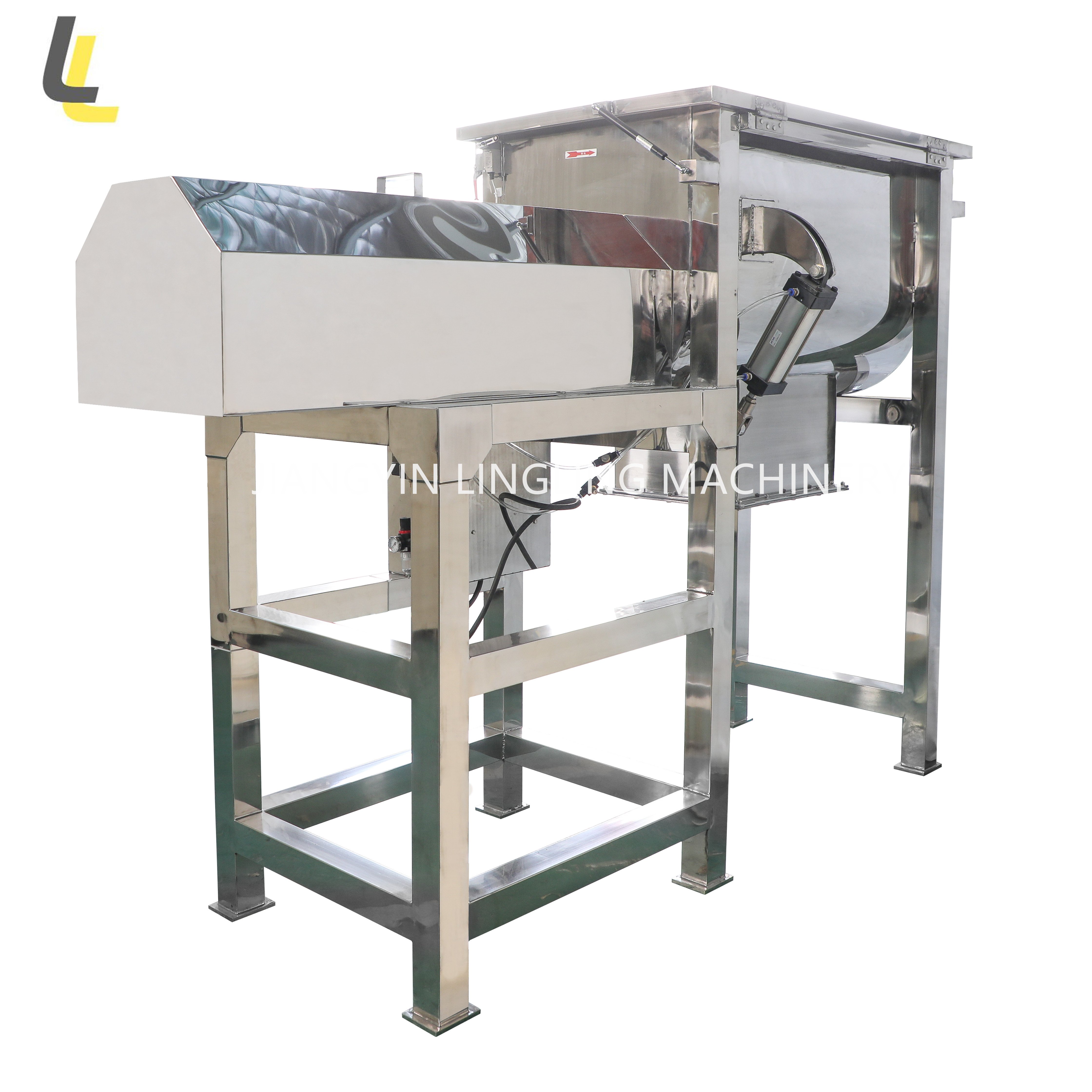 WJT Animal pet feeds bird seeds WDG granule chemical fertilizers Ribbon mixer mixing machine