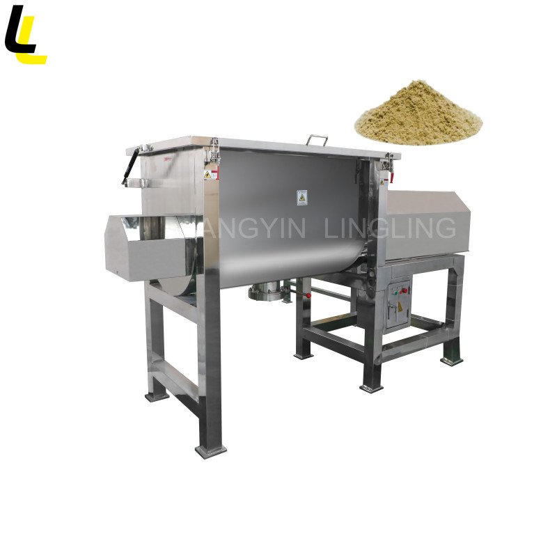 WJT Animal pet feeds bird seeds WDG granule chemical fertilizers Ribbon mixer mixing machine