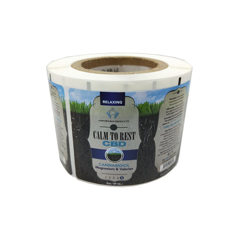 OEM custom Various types of labels Fertilizer herbicide and other crop fertilizer packaging label