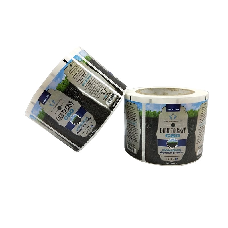 OEM custom Various types of labels Fertilizer herbicide and other crop fertilizer packaging label