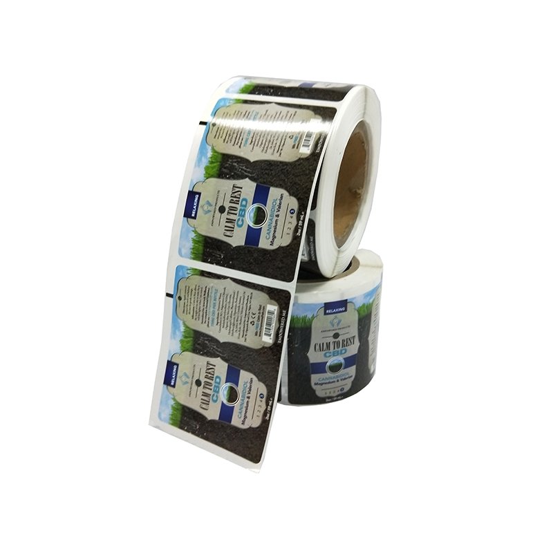 OEM custom Various types of labels Fertilizer herbicide and other crop fertilizer packaging label