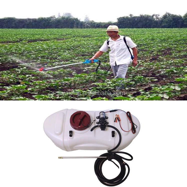 Singflo 60L ATV electric tractor mounted agricultural boom sprayers with tank