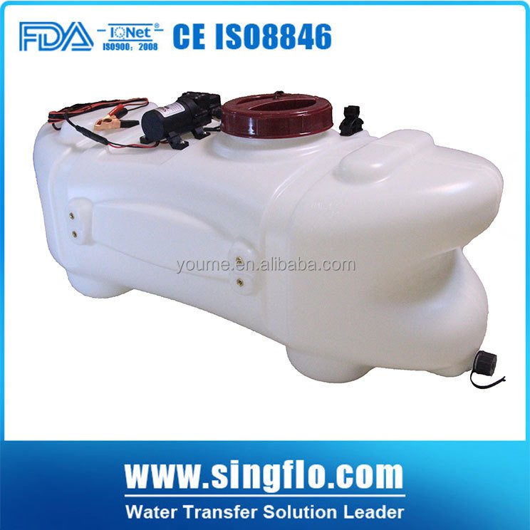 Singflo 60L ATV electric tractor mounted agricultural boom sprayers with tank