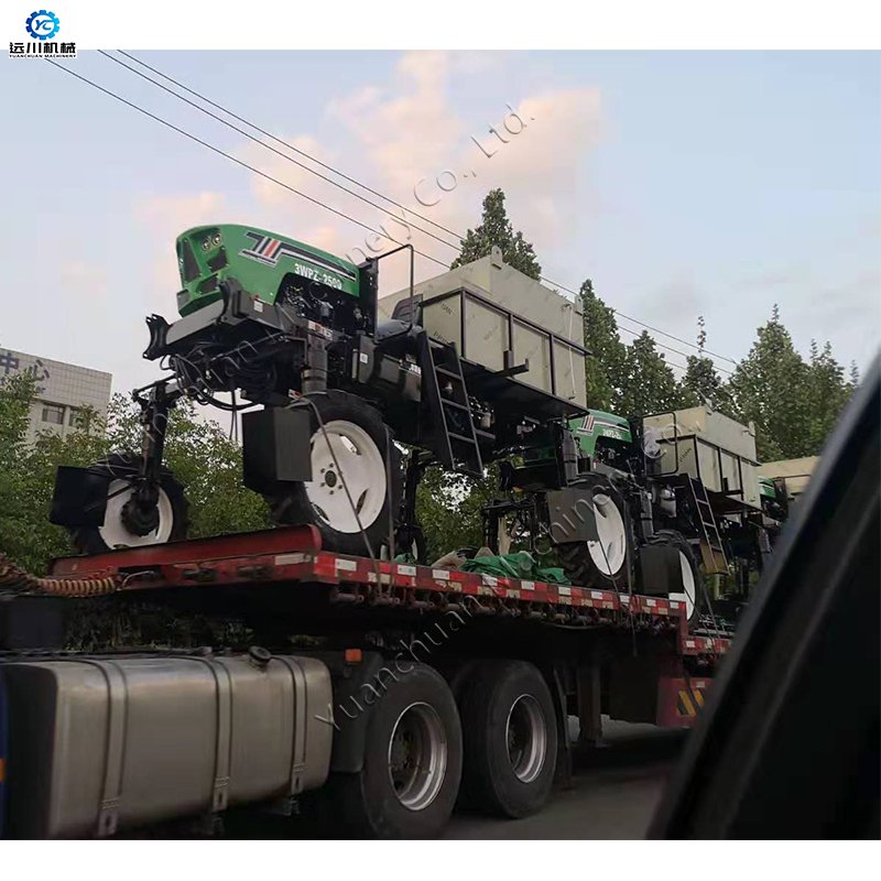 Spray Rod Double Barrel Cotton field and dry farmland boom Self-propelled Sprayer