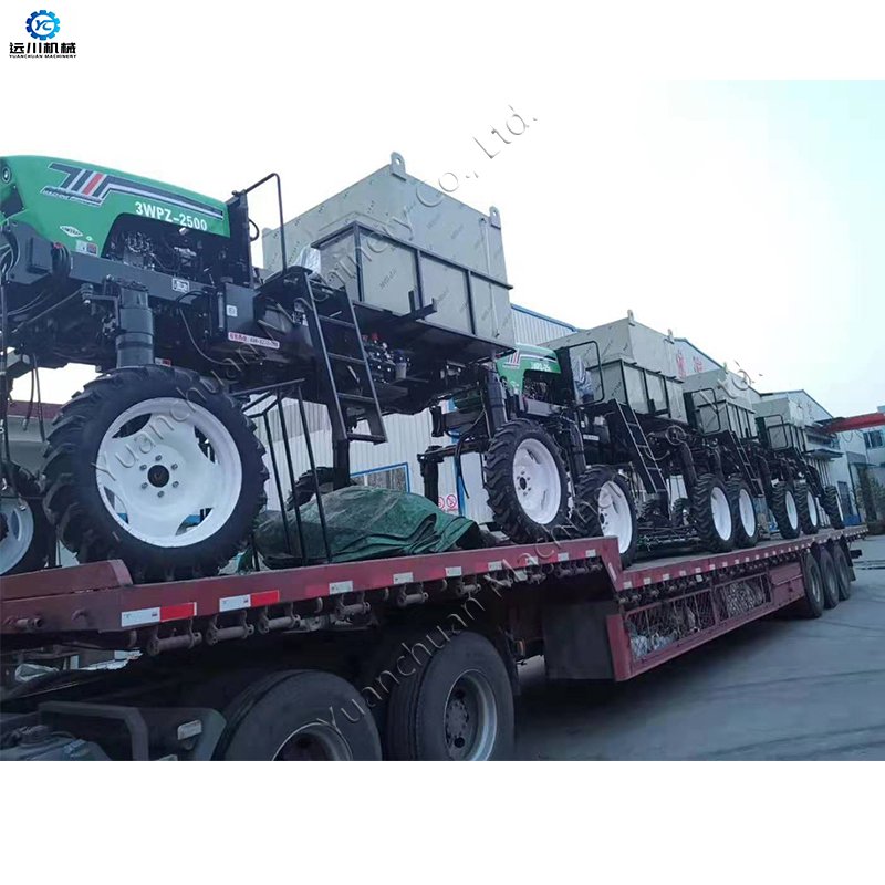 Spray Rod Double Barrel Cotton field and dry farmland boom Self-propelled Sprayer
