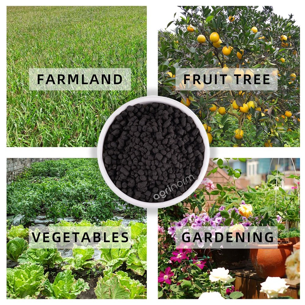 Organic Magic 100% Water Soluble Super Humic Acid 100% Organic Granular Fertilizer Promotes Vegetable Plant Growth In Soil