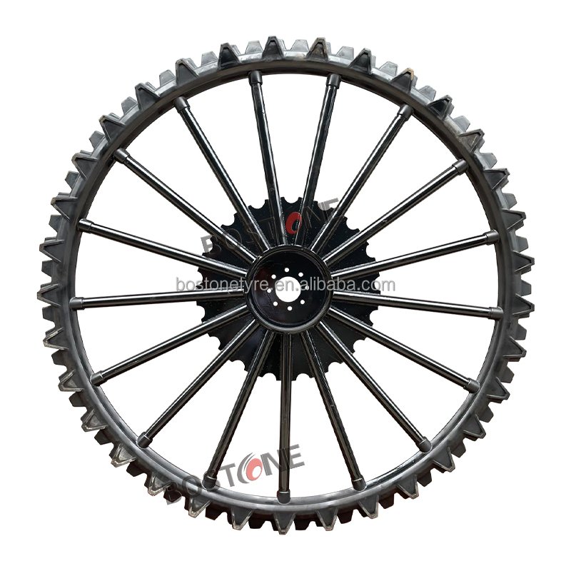 Tractor Narrow Tyers wheel or Solid Rubber Tyer Wheel for Agricultural Boom Sprayers & other Tractor Equipments