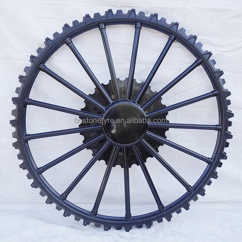 Tractor Narrow Tyers wheel or Solid Rubber Tyer Wheel for Agricultural Boom Sprayers & other Tractor Equipments