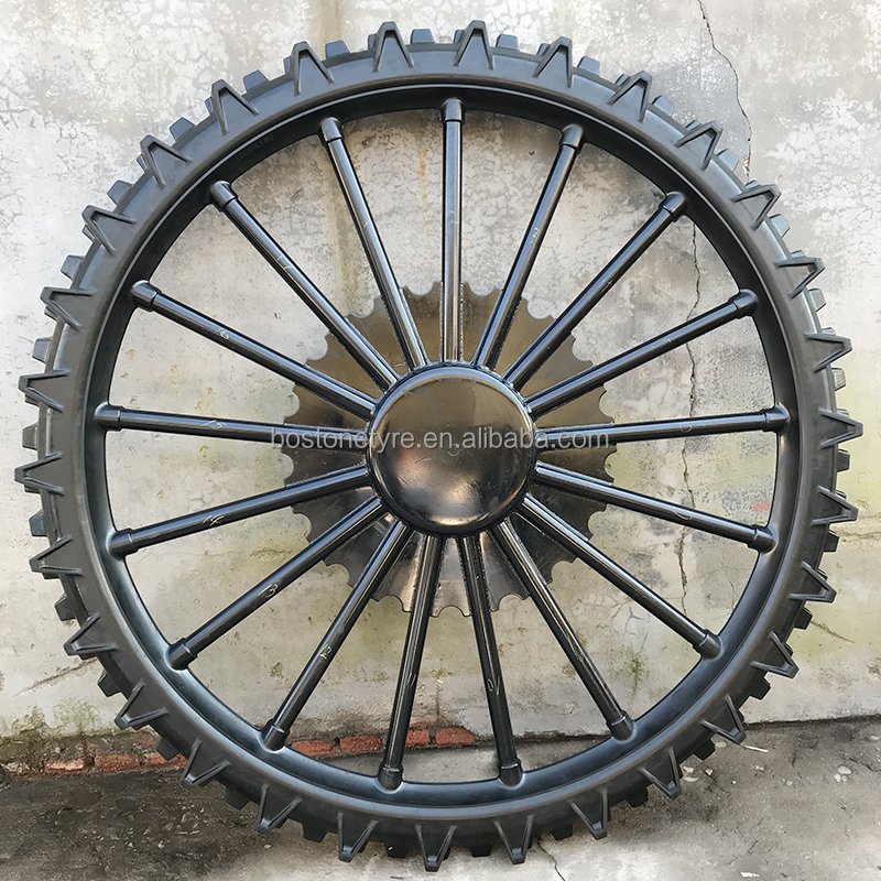 Tractor Narrow Tyers wheel or Solid Rubber Tyer Wheel for Agricultural Boom Sprayers & other Tractor Equipments