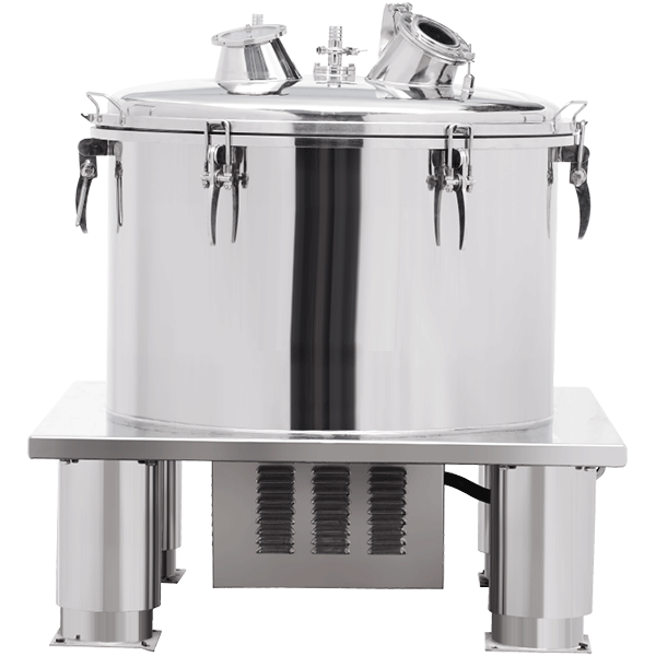 PD Vertical Hanging Bag Lifting Top Discharge Basket Centrifuges Used For Solid - Liquid Separation Herbicides