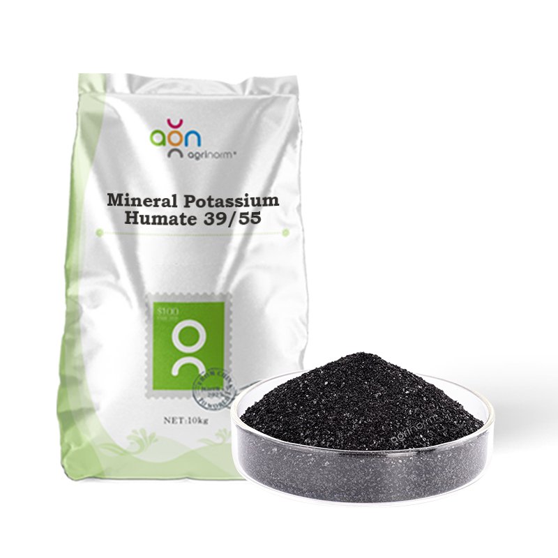 Water Soluble Organic Granular Fertilizer Potassium Humate And Fulvic Acid Flake State For Soil Improvement In Agriculture