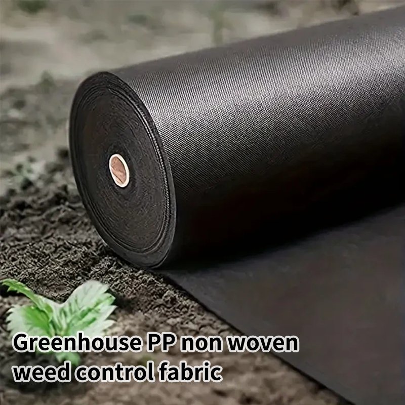 Effective Weed Control Polypropylene Spunbond Nonwoven Fabric For Vegetable Greenhouses PP Nonwoven Garden Supplies