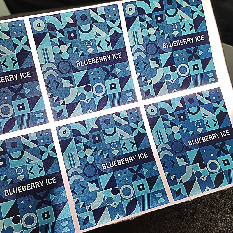 OEM Factory Printed Self Adhesive Agricultural Herbicide/Pesticide/Fertilizer Waterproof Cigarette Labels Sticker